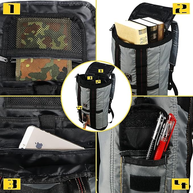 HYKING AIR FORCE Parachute Buckles Hook Tactical Deployment Weekender Backpack
