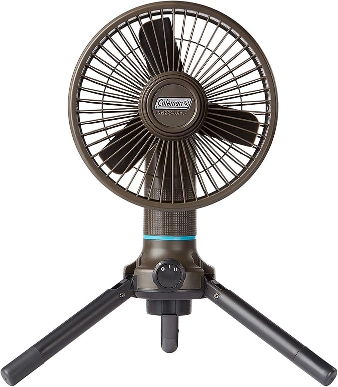 Coleman OneSource Rechargeable Outdoor Camping Gear: Camp Shower Cordless Vacuum Fan Speaker &amp Air Pump Options with Included Rechargeable Battery