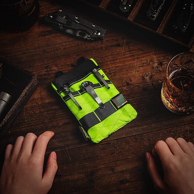 VIPERADE VE1 Pocket Organizer EDC Pouch for Men EDC Organizer Storage EDC Gears Multitool Pocket Pouch Hold Your Flashlight/Pocket Knife Pen Notebook