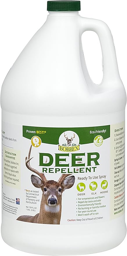 Bobbex Deer Repellent Ready-to-Use and Concentrated Deer Deterrent
