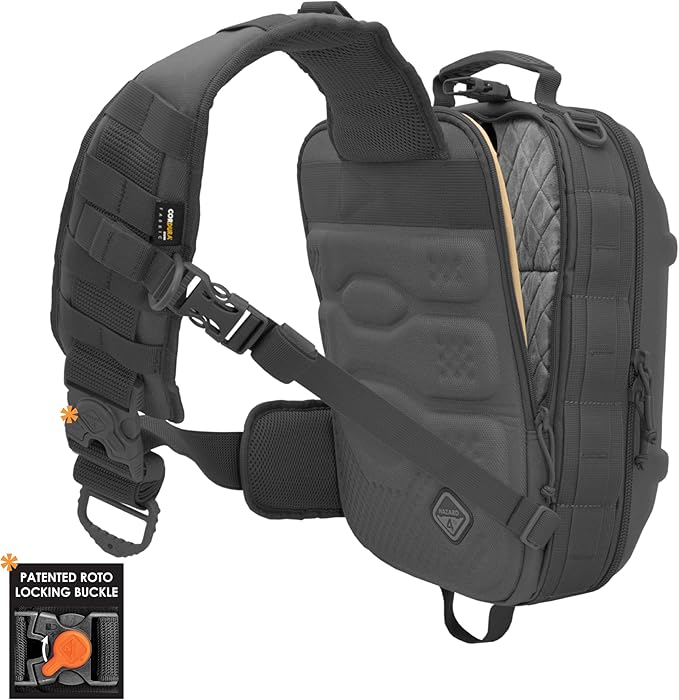 HAZARD 4 Hibachi: Light Shell Sling-Pack - Black