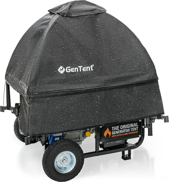 GenTent Open Frame Running Cover - Universal Adapter Kit Generator Tent (Onyx Original - Standard)