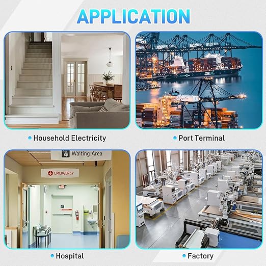 110V 63A 2P Dual Power Automatic Transfer Switch Dual Power Generator Changeover Switch Automatic &amp Manual Conversion Options ATS 50/60HZ AC-33iB