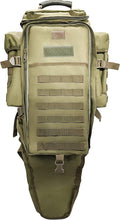 Silfrae Tactical Rifle Backpack Long Rifle Bag Molle Military Backpack for Trekking Hunting Camping