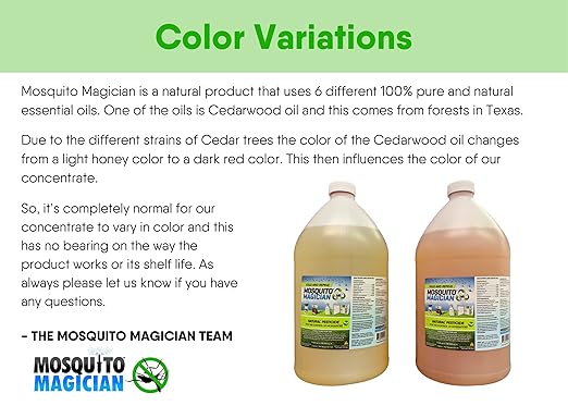 Mosquito Magician Liquid Concentrate Kills Mosquitoes Fleas &amp Fire Ants Yard Spray Treatment Safe for Pets Use with Sprayers Foggers &amp Misting Systems Outdoor Mosquito Repellent - 32 Fl