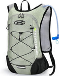 Lightweight Hydration Backpack Running Backpack with 2L Water Bladder Hydro Water Daypack for Cycling Hiking Rave for Men Women