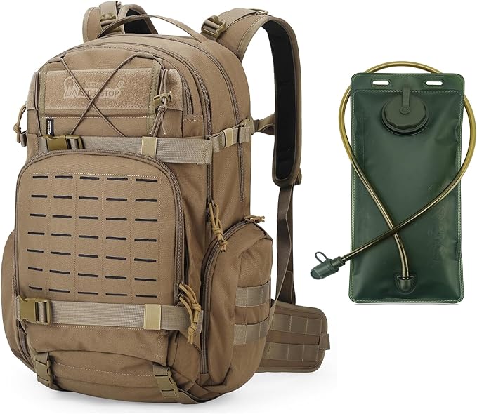 Mardingtop 35L Molle Tactical Military Backpack with Hydration Bladder for Men