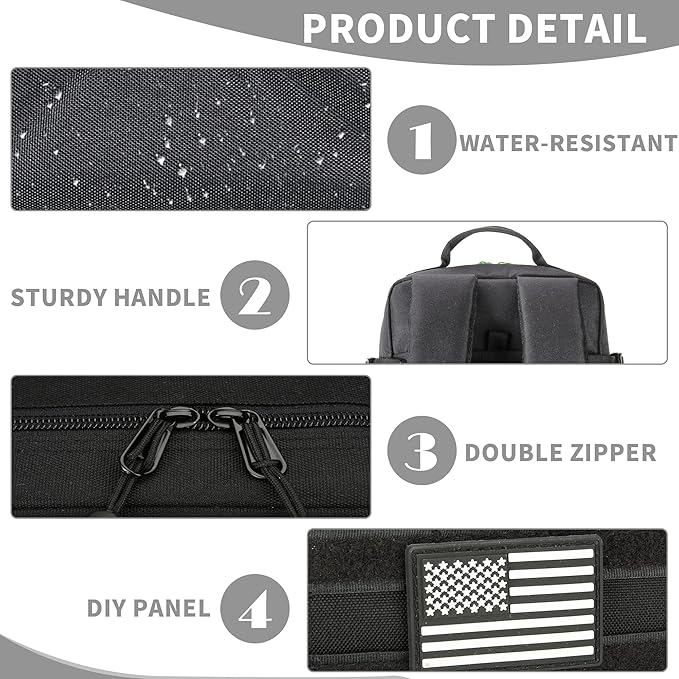 45L/25L/9L Tactical Backpack for Men and Women Military Heavy Duty Molle Backpack Army Assault Pack Travel Camping Gym Work Rucksack Daypack (Black Mini 9L)