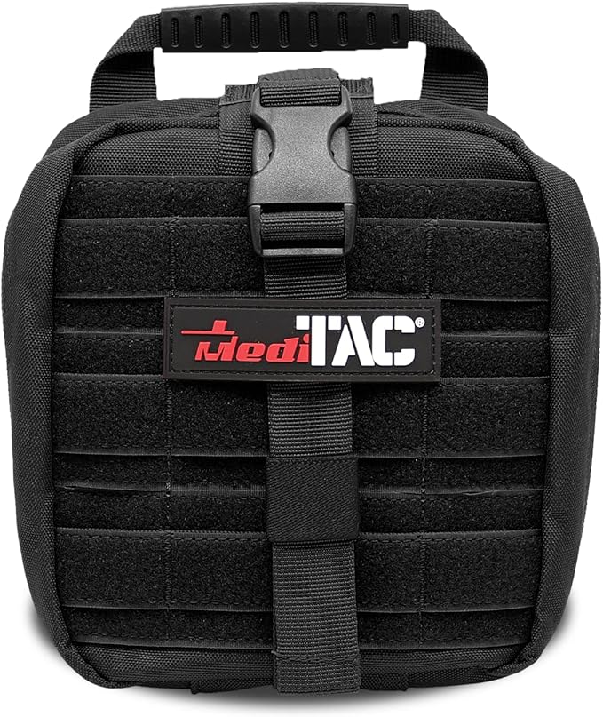 MediTac Small Owl Type Tactical Trauma Bag Feat. Rip-Away Velcro Fastener Bag Backpack MOLLE Bag Rucksack Pack