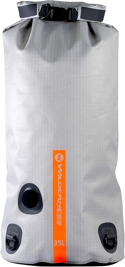 Wilderness Systems Waterproof XPEL Dry Bag with Valve &amp Shoulder Strap - Converts to Cooler