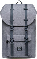 KAUKKO Laptop Outdoor Backpack College Schoolbag Bookbag Travel Hiking Rucksack fits 15-Inch Laptop