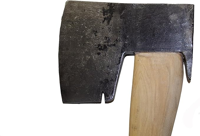 Muller Carpenters Right Bevel Broad Hatchet Axe - 1100 g Head - Hand Forged in Austria - Biber Classic