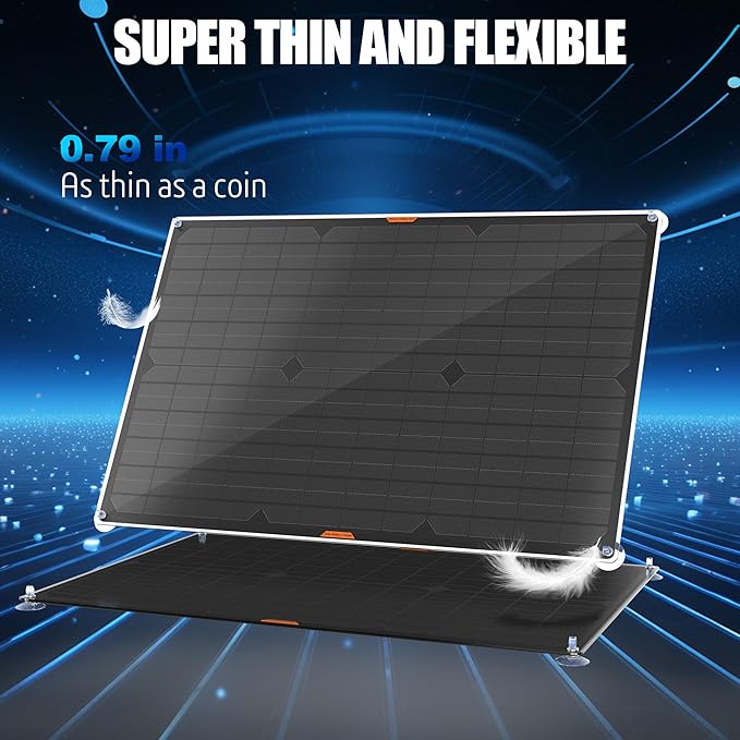 OYMSAE 30W 12V Solar Trickle Charger Maintainer Waterproof Portable Solar Panel Battery Charger Kit with Cigarette Lighter Plug &amp Alligator Clips for Car RV Truck Boat Motorcycle Marine