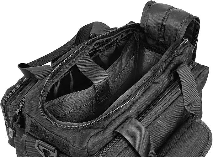 Lancer Tactical Airsoft 1000D Nylon Small Range MOLLE Bag BLACK