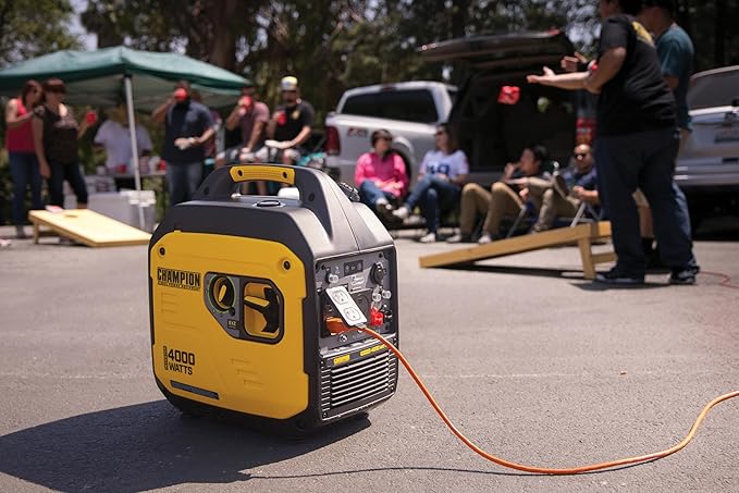 Champion Power Equipment 4000-Watt RV Ready Portable Inverter Generator with Quiet Technology and 3 Year Warranty
