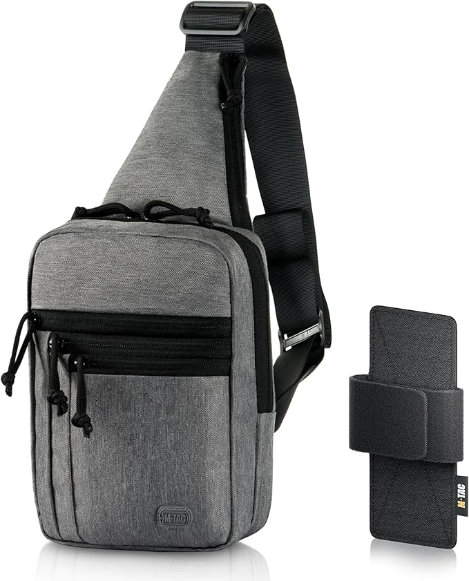 M-Tac CCW Sling Bag for Men &amp Women - EDC Shoulder Bag Tactical - Crossbody Concealed Carry Bag - Mens Chest Pack