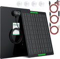 SUNER POWER Waterproof 50W 12V Solar Battery Charger &amp Maintainer PRO Built-in UltraSmart MPPT Charge Controller 12 Volt Solar Panel Trickle Charging Kits for Car Automotive Boat Marine RV Trail