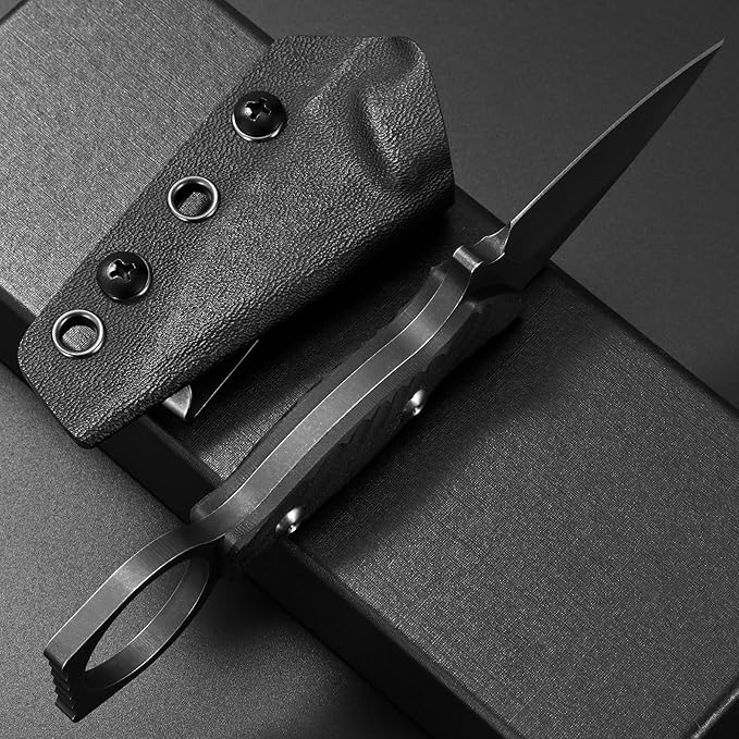 Gtkii GTK399 Fixed Blade Knife D2 Steel Blade G10 Handle Full Tang EDC Tool Knifes for Outdoor Camping Hiking Survival