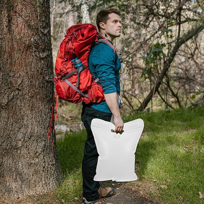 FOMIYES Portable Camping Shower Bag Multipurpose Outdoor Water Storage Generous Capacity Lightweight Design for Hiking Traveling and Emergencies