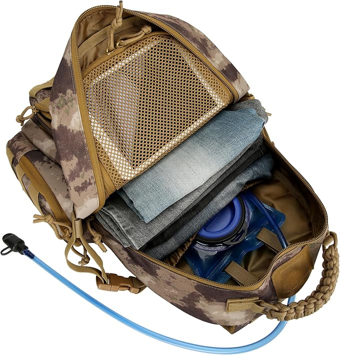 30L Military Tactical Backpack for Men 3 day Assault Pack Molle Backpack Tactical Hiking Rucksack