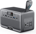 Portable Power Station 28000mAh LiFePO4 Battery 100W(200W Peak) Solar Power Bank Portable Charger Small Generator with AC Outlets &amp PD Fast Charging for Home/Laptop/Camping(Solar Panel Optional)