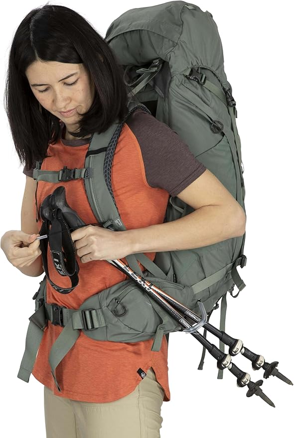 Osprey Kyte 48L Women's Backpacking Backpack with Hipbelt Rocky Brook Green WXS/S