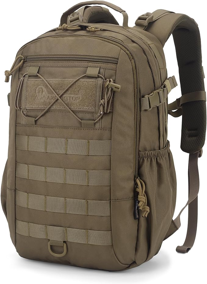 Mardingtop Small Military Tactical Backpack for Men 20L Molle Rucksack EDC Daypack for HikingTravelCamping Hunting