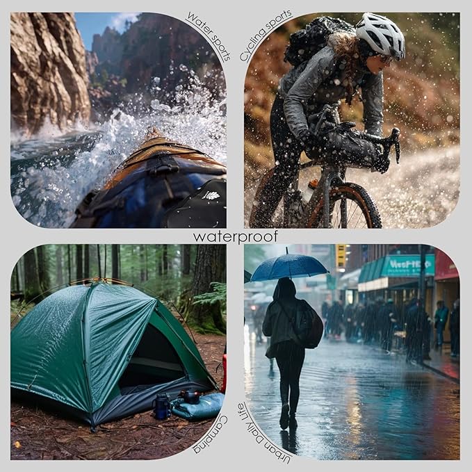Dry Bags Waterproof Backpack Waterproof backpack for Water sportsboatingFloatinghiking camping and other outdoor activities 25L.(Black)