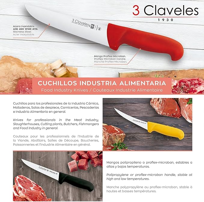 Cuchillo Desshuesar Ancho Proflex 18 cm - 7 Inches FH 3C