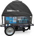 DuroMax DMX-GTX-XL XL Portable Generator Running Cover – Weatherproof Outdoor Vinyl Canopy Fire- &amp Wind-Resistant Universal Open Frame Fit