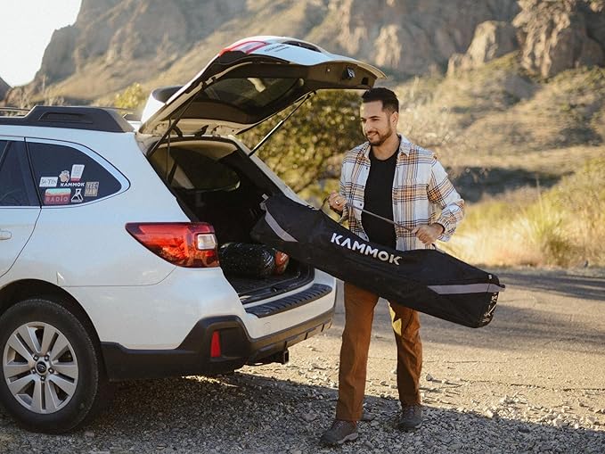 Kammok: Swiftlet Portable Hammock Stand | Lightweight 15lbs Easy Fast Setup Chair Mode. (Carry Bag with Straps. Made for Home-to-Travel Camping Park Backyard) *Hammock Sold Separately*