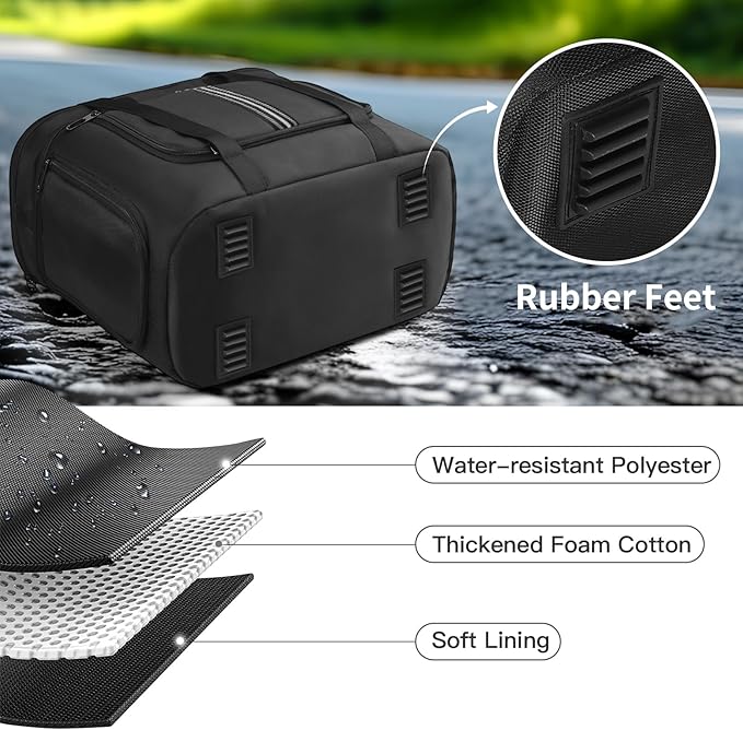 Carrying Bag Compatible with Anker SOLIX C1000 Portable Power Station Travel Storage Case Protective Cover for C1000 Solar Generator