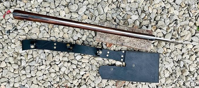 EGKH-12 Inches Blade Custom Zombie Axe-Apocalypse Hatchet Axe-Tomahawk Axe-Harvest Battle Axe-Tactical Battle Axe-Along Black Leather Sheath
