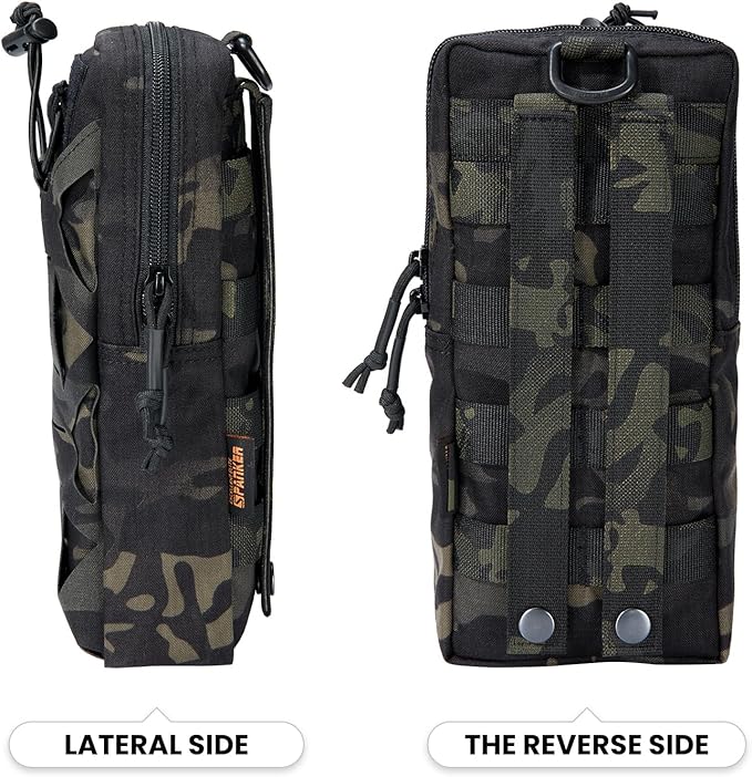 EXCELLENT ELITE SPANKER Tactical EDC Pouch Molle Utility Tool Pouches Gadget Organizer Pocket Waist Belt Bag