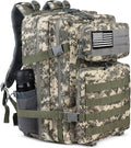 Zavothy 45L Military Tactical Backpack Army 3-Day Assault Pack Bug Out Bag for Hiking Camping | Army Bag Large Rucksack with Molle System