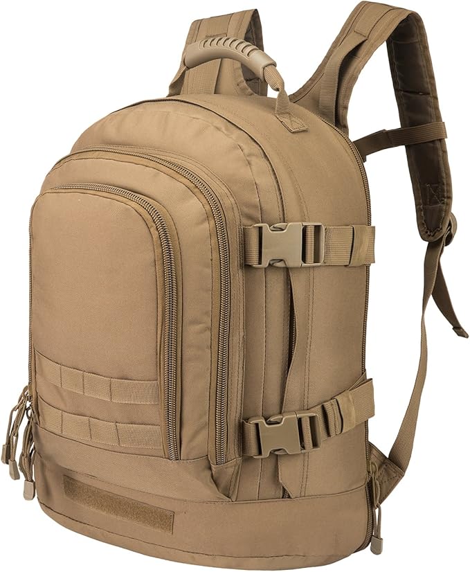Large 3 Day Expandable 39L-64L Backpack Military Tactical Hiking Camping Daypack