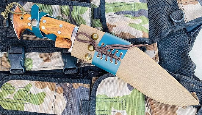 Genuine Hand Forged Kukri 10 Inch Blade Authentic British Nepali Military Iraqi Operation Gripper Blocker Handle Khukuri Veteran Khukuri House in Nepal