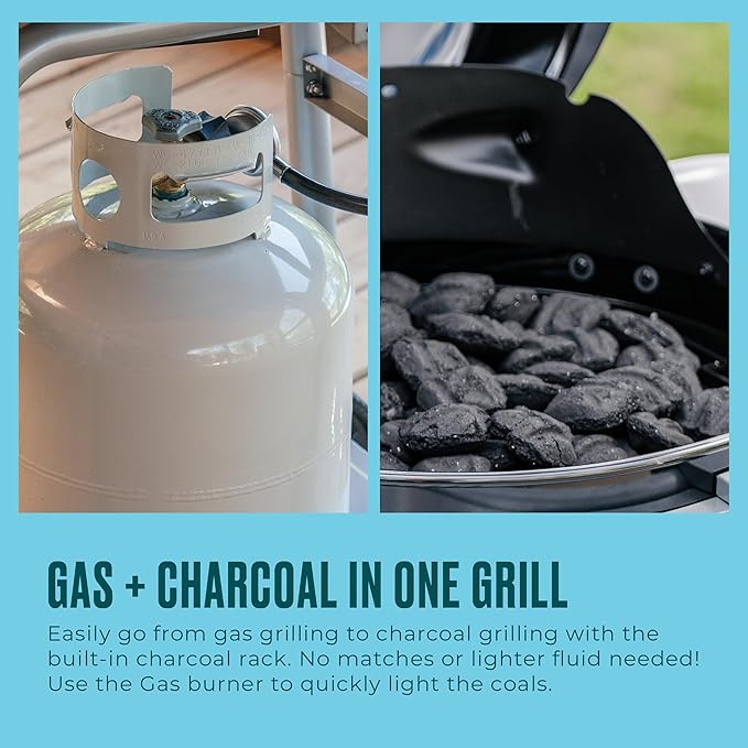 Charbroil Bistro Pro Gas Grill for Small Spaces and Patios Black - 25302161