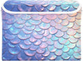 Fish Scale Gradient Glitter Decoration Sequins Peach Purple Blue Cyan Yellow Storage Bins with Lid Stackable Book