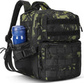 9L Mini Tactical Backpack for Men WomenSmall Military Tactical Backpack for SportGymHikingTravelCamping(Black Camo)
