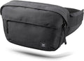 Large Tactical CCW Fanny Pack for Men Women Security Carry EDC Crossbody Bag Anti Theft Waist Bag for Hiking Hunting Running (Adjustable Up to 57 Waist Includes 1 Holster)