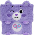 Happy Nappers Care Bears: Storables 12 Box - Share Bear - Purple Character Themed Bin Fabric Storage Container Opening Top Lid Holds Toys Books &amp More Licensed