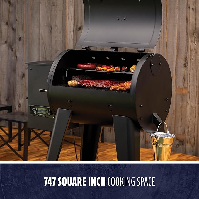 Pit Boss 700FB2 Pellet Grill - Matte Black - PB700FB2