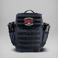 WOLFpak 25L Athletic Gym Backpack (Strength Club) Durable 1000D Waterproof Oxford Material w/MOLLE Webbing Laptop Pocket &amp Dual Cup Holders Durable Fitness/Travel/Military Daypack