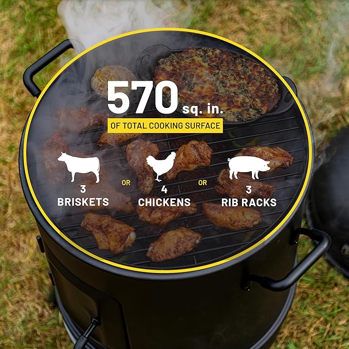 Charbroil® 20 Bullet Charcoal Smoker Black - 18202076