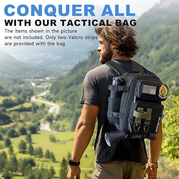 kcross 12L Mini Tactical Backpack for Men and Women Tactical Backpack Small for Hiking Small Tactical Bag
