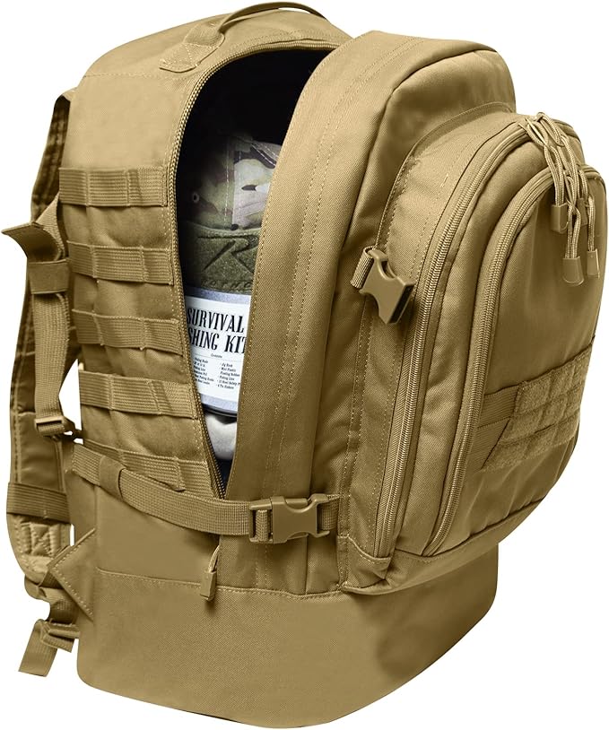 Rothco Skirmish 3 Day Assault Backpack (Coyote Brown)