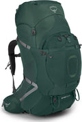 Osprey Aether Plus 85L Men's Backpacking Backpack Axo Green S/M