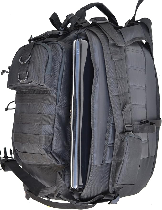 Explorer Tactical Gun Concealment Backpack With Molle Webbing Hydration Ready