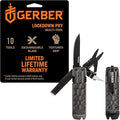 Gerber Gear Lockdown Pry 10-in-1 Multitool EDC Pocket Knife with Pry Bar for Survival Hunting and Fishing Gifts for Men